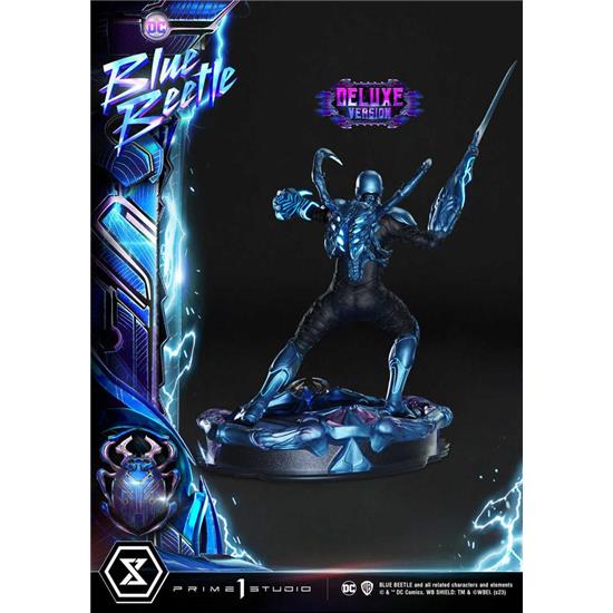 Blue Beetle: Blue Beetle Deluxe Version Museum Masterline Series Statue 1/3 66 cm