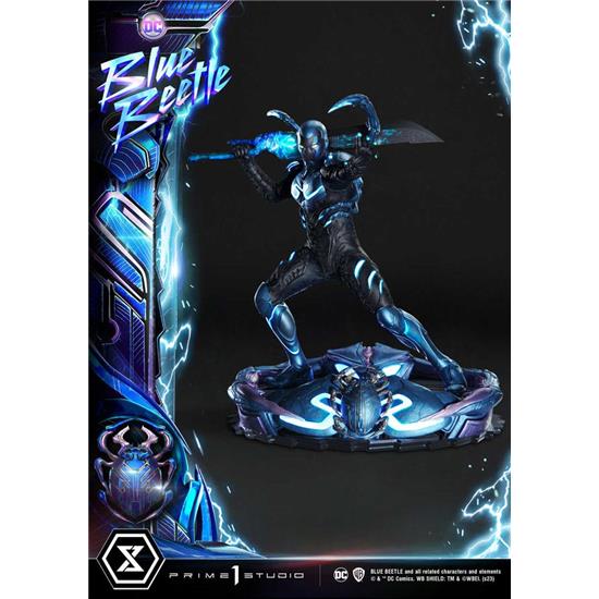 Blue Beetle: Blue Beetle Deluxe Version Museum Masterline Series Statue 1/3 66 cm