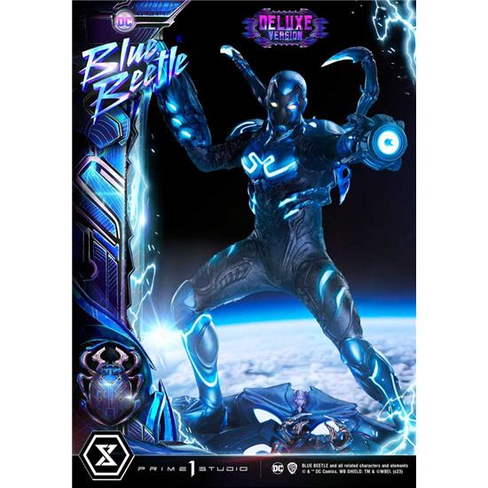 Blue Beetle: Blue Beetle Deluxe Version Museum Masterline Series Statue 1/3 66 cm