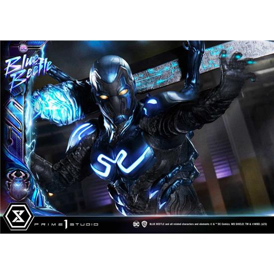 Blue Beetle: Blue Beetle Deluxe Version Museum Masterline Series Statue 1/3 66 cm