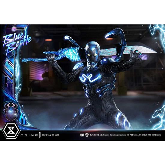 Blue Beetle: Blue Beetle Deluxe Version Museum Masterline Series Statue 1/3 66 cm