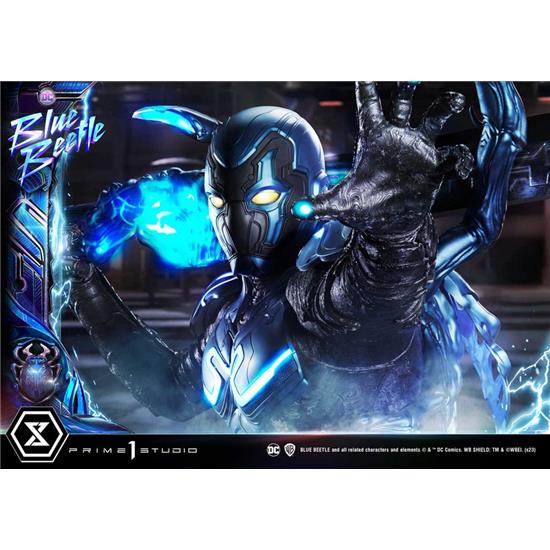 Blue Beetle: Blue Beetle Deluxe Version Museum Masterline Series Statue 1/3 66 cm