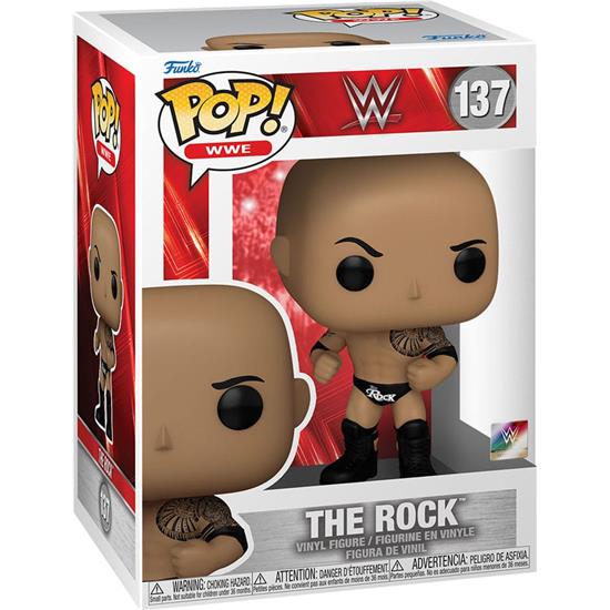 Wrestling: The Rock (final) POP! WWE Vinyl Figur (#137)