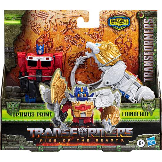 Transformers: Optimus Prime & Lionblade Beast Alliance Combiner Action Figure 2-Pack