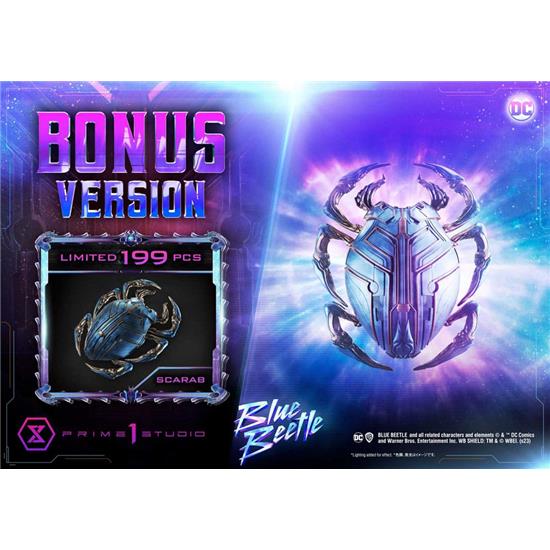 Blue Beetle: Blue Beetle Deluxe Bonus Version Museum Masterline Series Statue 1/3 66 cm