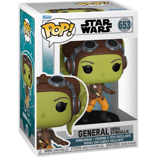 Star Wars: General Hera Syndulla POP! Vinyl Figur (#653)