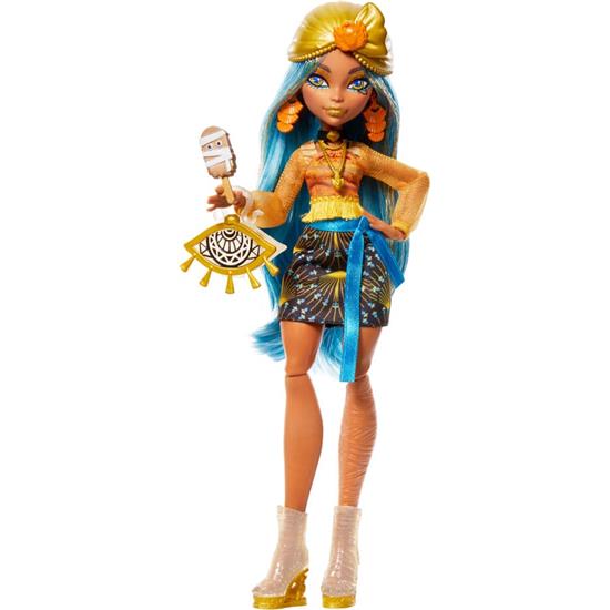 Monster High: Cleo de Nile Dukke (Fearidescent) 25 cm