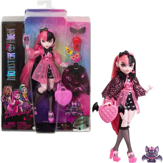 Monster High: Draculaura Dukke 25 cm