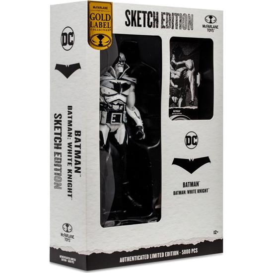 DC Comics: Sketch Edition Batman (Batman: White Knight) (Gold Label) Action Figure 18 cm