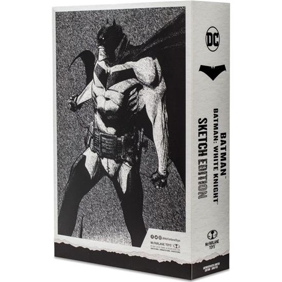 DC Comics: Sketch Edition Batman (Batman: White Knight) (Gold Label) Action Figure 18 cm