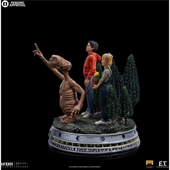 E.T.: E.T., Elliot and Gertie Deluxe Art Scale Statue 1/10 19 cm