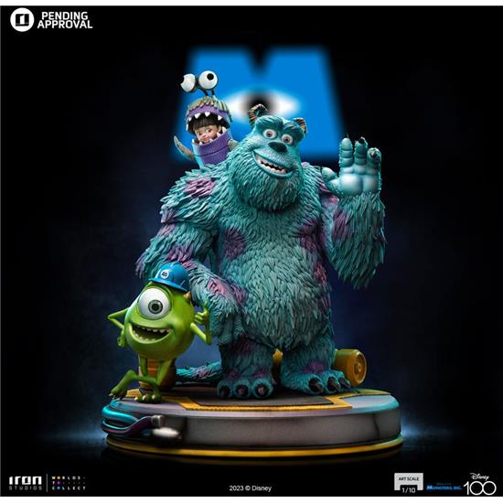 Monsters: James P. Sullivan, Mike Wazowski Statue 1/10 29 cm