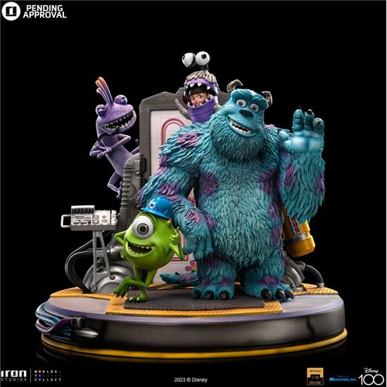 Monsters: James P. Sullivan, Mike Wazowski Deluxe Art Scale Statue 1/10 30 cm