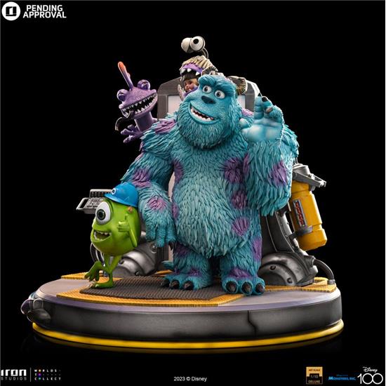 Monsters: James P. Sullivan, Mike Wazowski Deluxe Art Scale Statue 1/10 30 cm