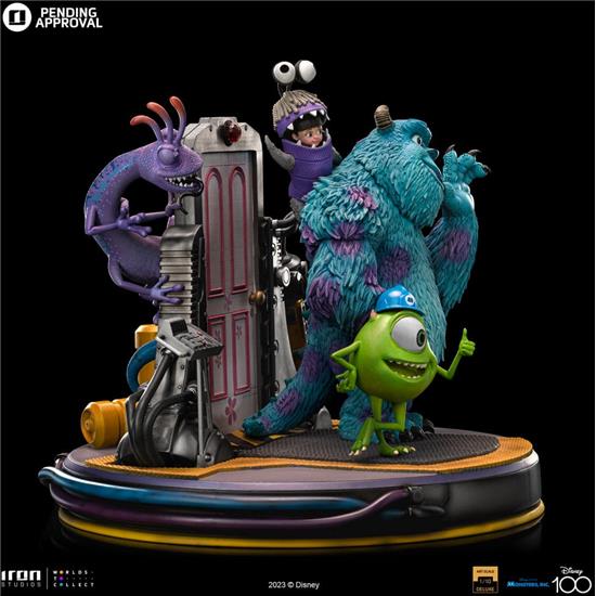 Monsters: James P. Sullivan, Mike Wazowski Deluxe Art Scale Statue 1/10 30 cm