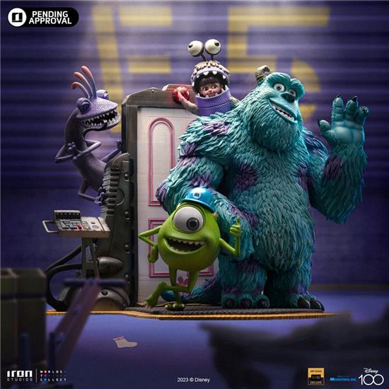Monsters: James P. Sullivan, Mike Wazowski Deluxe Art Scale Statue 1/10 30 cm