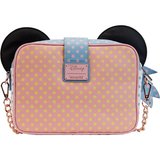 Diverse: MinniePastel Color Block Dots Crossbody by Loungefly