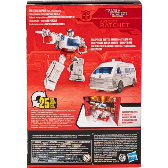 Transformers: 86-23 Autobot Ratchet Studio Series Voyager Class Action Figure 16 cm