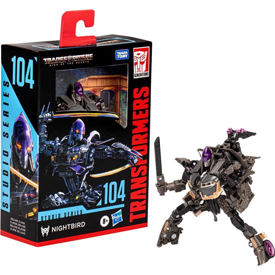Transformers: 104 Nightbird Generations Studio Series Deluxe Class Action Figure 