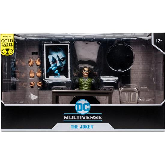 Batman: The Joker (Jail Cell Variant) (The Dark Knight) (Gold Label) DC Multiverse Action Figure 18 cm