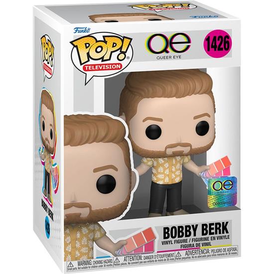 Queer Eye: Bobby Berk POP! TV Vinyl Figur (#1426)