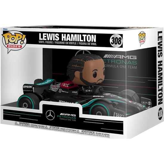 Formula 1: Lewis Hamilton POP! Rides Super Deluxe Vinyl Figur 15 cm