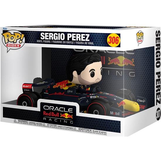 Formula 1: Sergio Perez POP! Rides Super Deluxe Vinyl Figur 15 cm