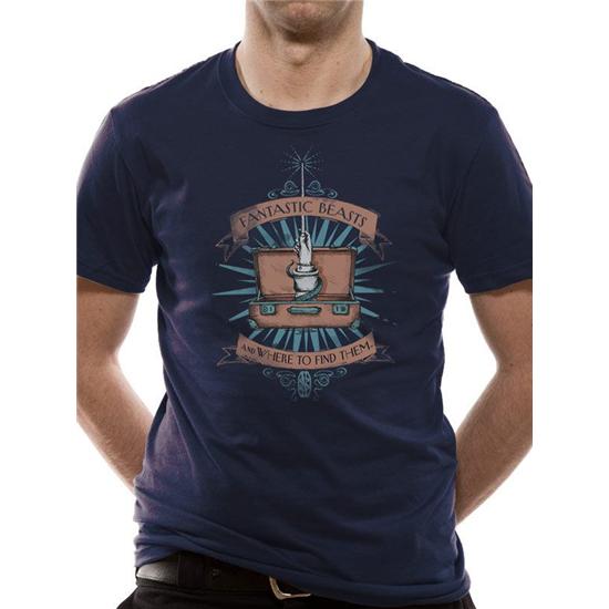 Fantastiske Skabninger: Fantastic Beasts T-Shirt Magic Wand