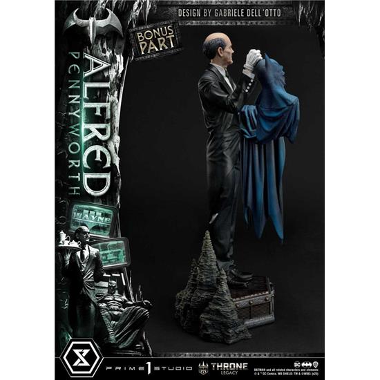 Batman: Alfred Pennyworth (Batman Comics) Bonus Version Throne Legacy Series Statue 57 cm