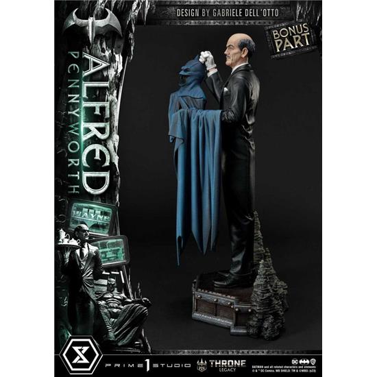 Batman: Alfred Pennyworth (Batman Comics) Bonus Version Throne Legacy Series Statue 57 cm