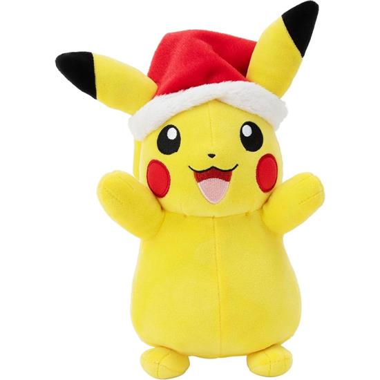Pokémon: Winter Pikachu with Christmas Hat Bamse 20 cm