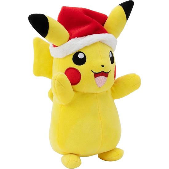 Pokémon: Winter Pikachu with Christmas Hat Bamse 20 cm