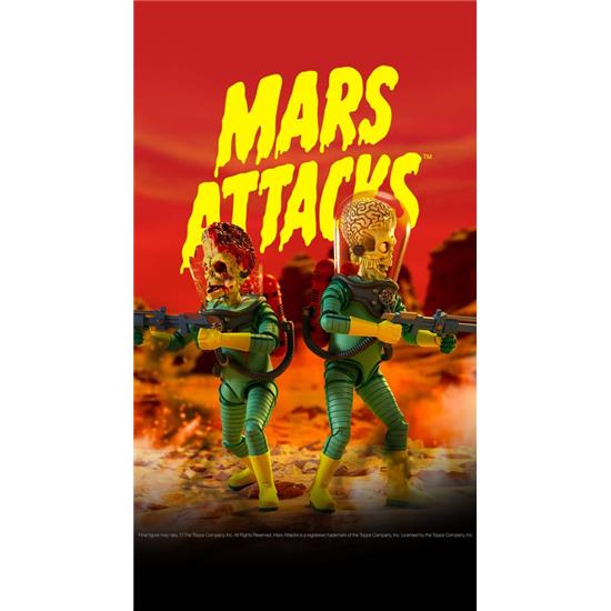 Mars Attacks: Martian (Smashing the Enemy) Ultimates Action Figure 18 cm