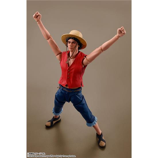 Manga & Anime: Monkey D. Luffy (Netflix) S.H. Figuarts Action Figure 14 cm