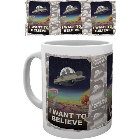 Rick and Morty: Rick and Morty Mug I Want To Believe