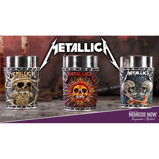 Metallica: Metallica Shot Glasses Pushead Art 3-Pack