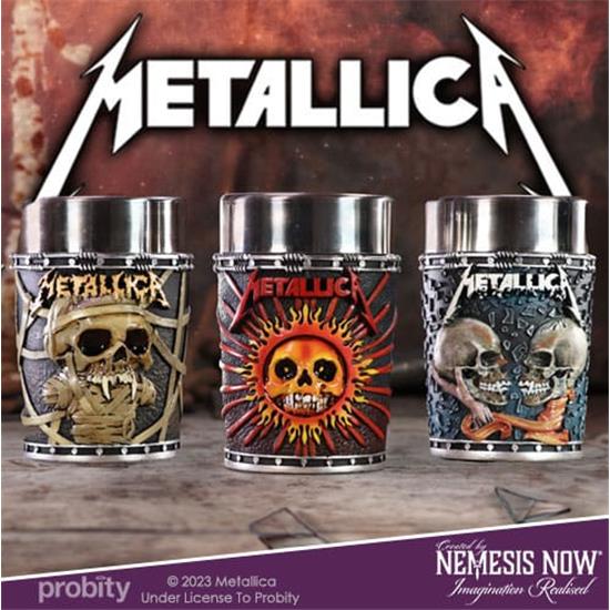 Metallica: Metallica Shot Glasses Pushead Art 3-Pack