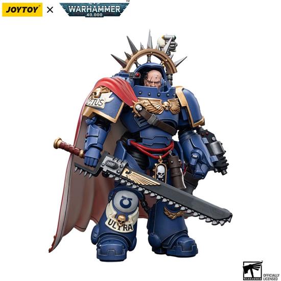 Warhammer: Ultramarines Captain in Gravis Armour Action Figure 1/18 12 cm