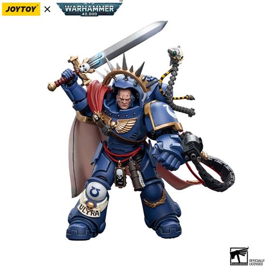 Warhammer: Ultramarines Captain in Gravis Armour Action Figure 1/18 12 cm