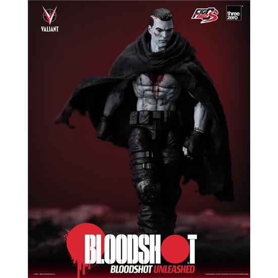 Valiant Comics: Bloodshot Unleashed FigZero S Action Figure 1/12 15 cm