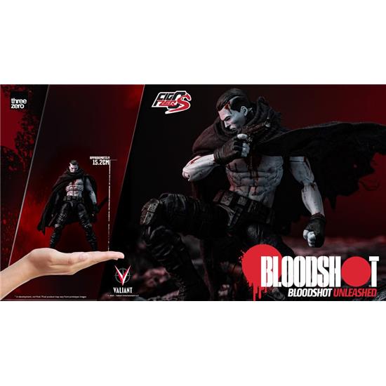Valiant Comics: Bloodshot Unleashed FigZero S Action Figure 1/12 15 cm