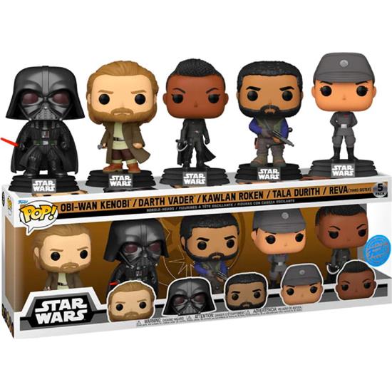 Star Wars: Obi-Wan Kenobi POP! Movie Vinyl Figur 5-Pak