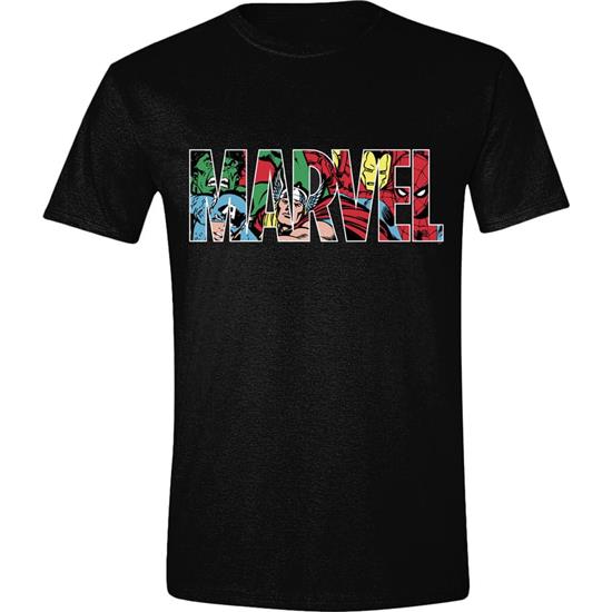 Marvel: Marvel Character Infill Logo T-Shirt