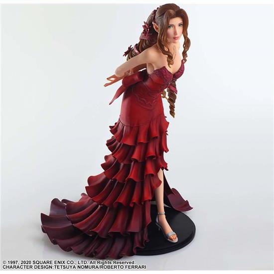 Final Fantasy: Aerith Gainsborough Dress Version Static Arts Gallery Statue 24 cm