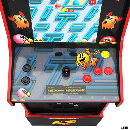 Retro Gaming: Pac Mania / Bandai Namco Legacy Arcade Video Game 154 cm