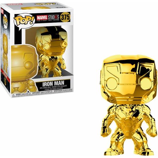 Iron Man: Iron Man (Gold) POP! Marvel Vinyl Figur (#375)
