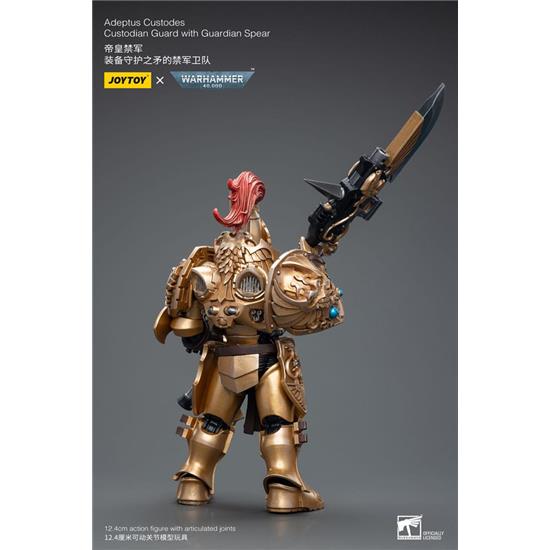 Warhammer: Adeptus Custodes Custodian Guard with Guardian Spear Action Figure 1/18 12 cm
