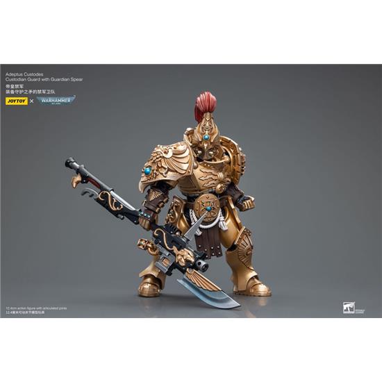 Warhammer: Adeptus Custodes Custodian Guard with Guardian Spear Action Figure 1/18 12 cm