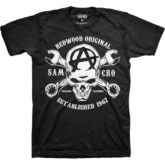 Sons Of Anarchy: Sons of Anarchy T-Shirt Redwood Skull