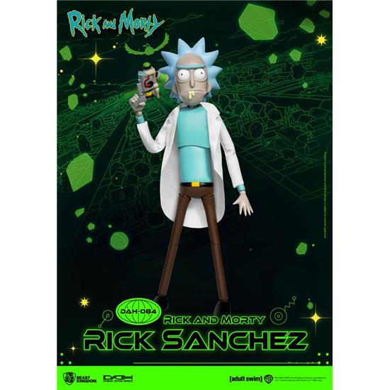 Rick and Morty: Rick Sanchez Dynamic 8ction Heroes Action Figure 1/9 23 cm